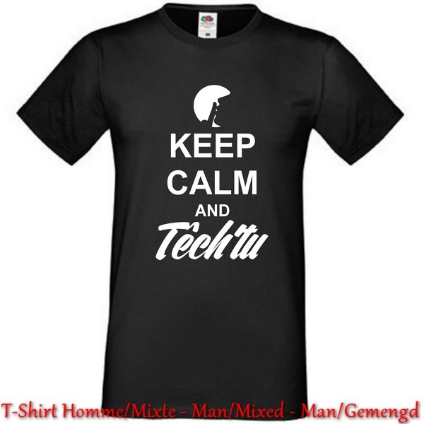 T-Shirt  Keep Calm and Tch'tu 